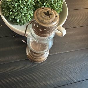 Rustic Bronze Lantern